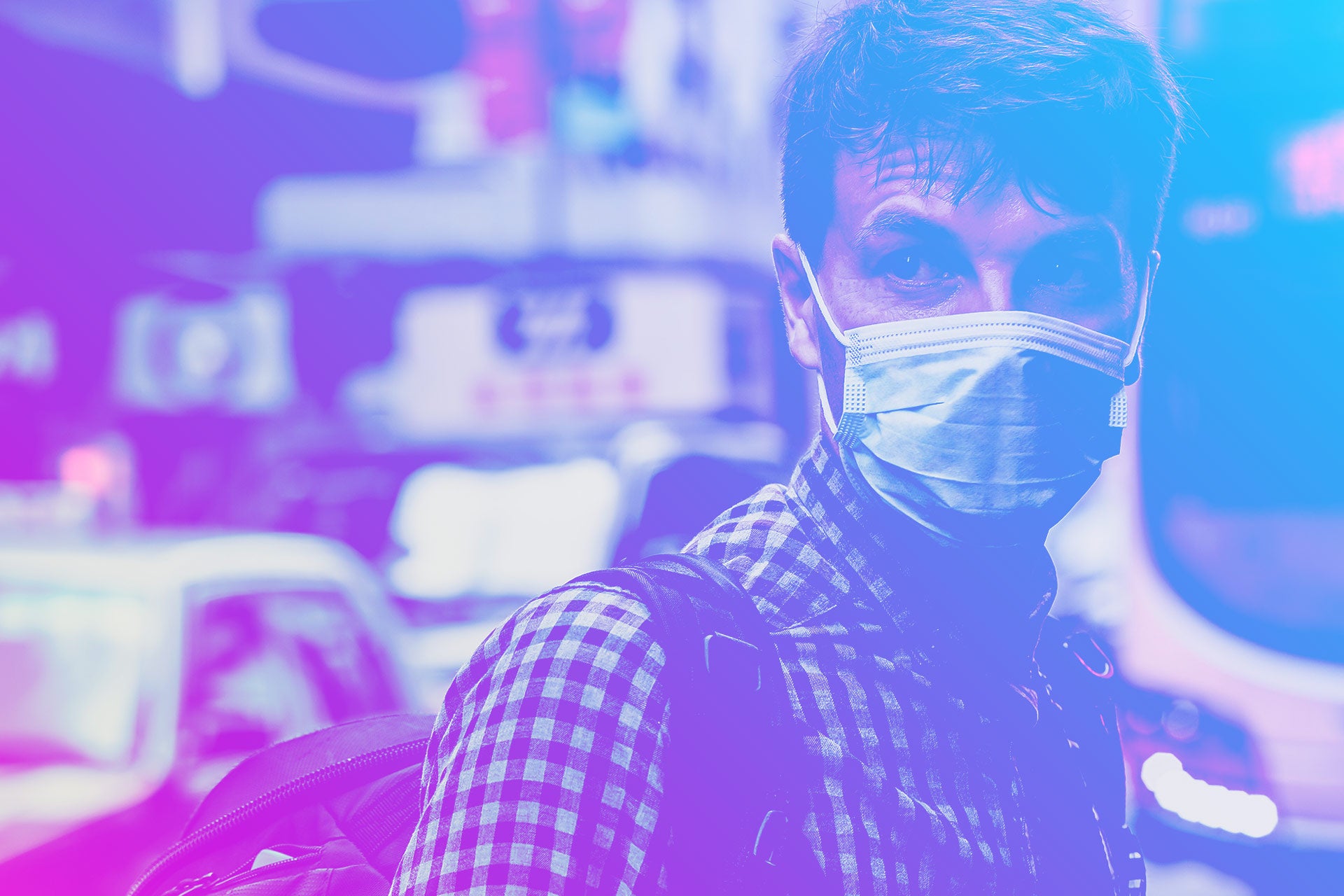 How to wear a face covering correctly
