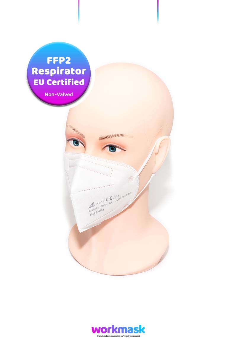 - AJ PRO AJ-01 FFP2 EU Certified Face Mask - Work Mask