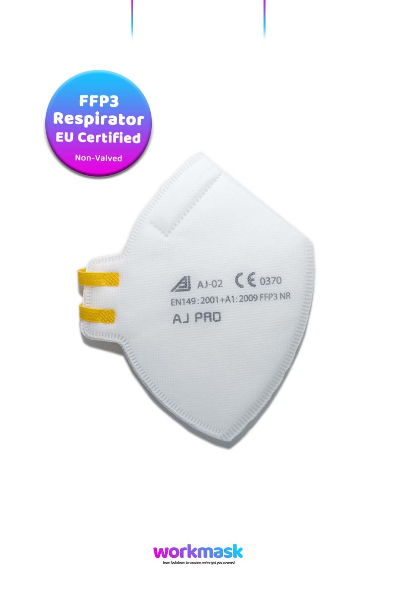- AJ PRO AJ-02 FFP3 EU Certified Face Mask - Work Mask