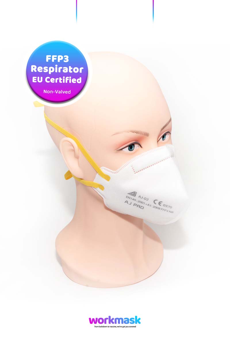 - AJ PRO AJ-02 FFP3 EU Certified Face Mask - Work Mask