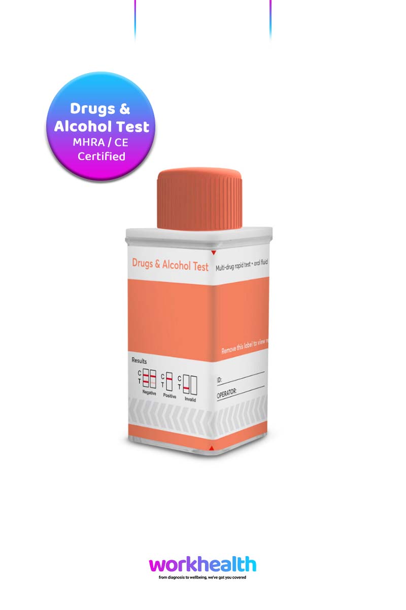 - Newfoundland Drugs & Alcohol Workplace Testing Kit - Single Test - Work Mask