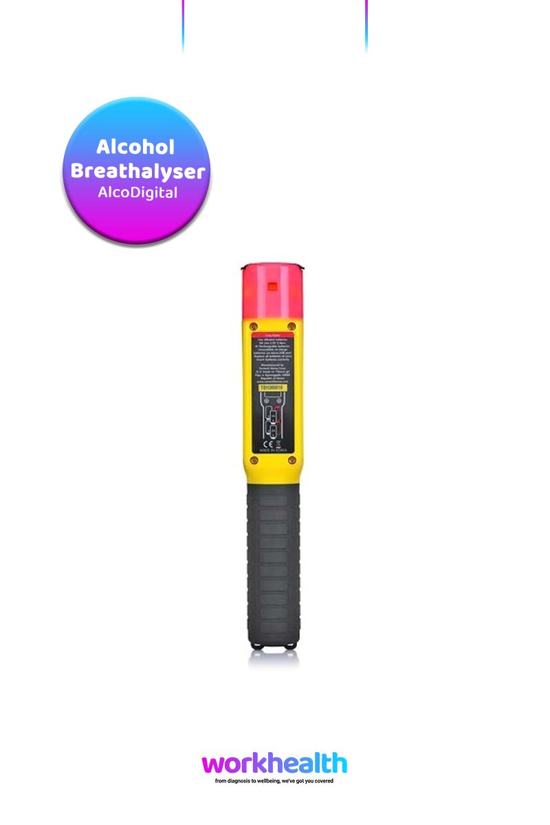 AlcoSaber Breathalyser Workplace Alcohol Screening Device