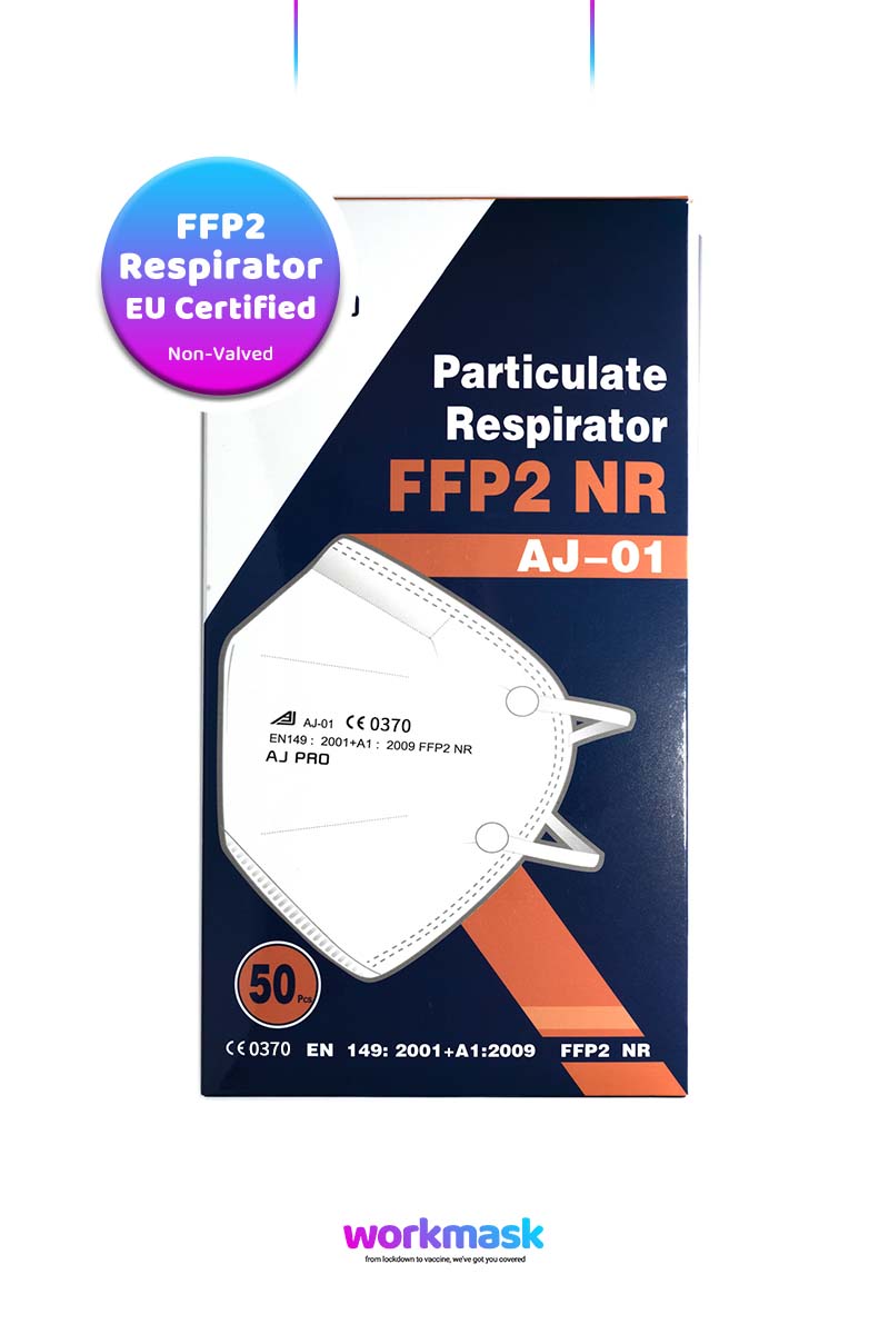  - AJ PRO AJ-01 FFP2 EU Certified Face Mask - Work Mask